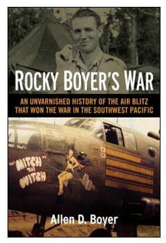 Book cover - Rocky Boyer's War.