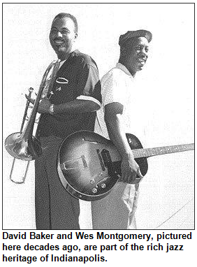 David Baker and Wes Montgomery, jazz musicians.