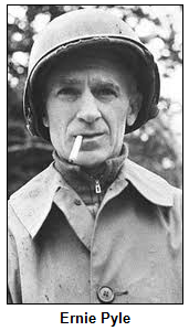 Ernie Pyle.