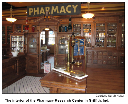 The interior of the Pharmacy Research Center in Griffith, Ind. Courtesy Sarah Halter.